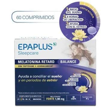 Epaplus Melatonina Balance Retard - Sueño 60 comprimidos