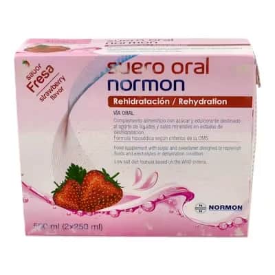 Suero Oral Normon Fresa | Rehidratación 500ml