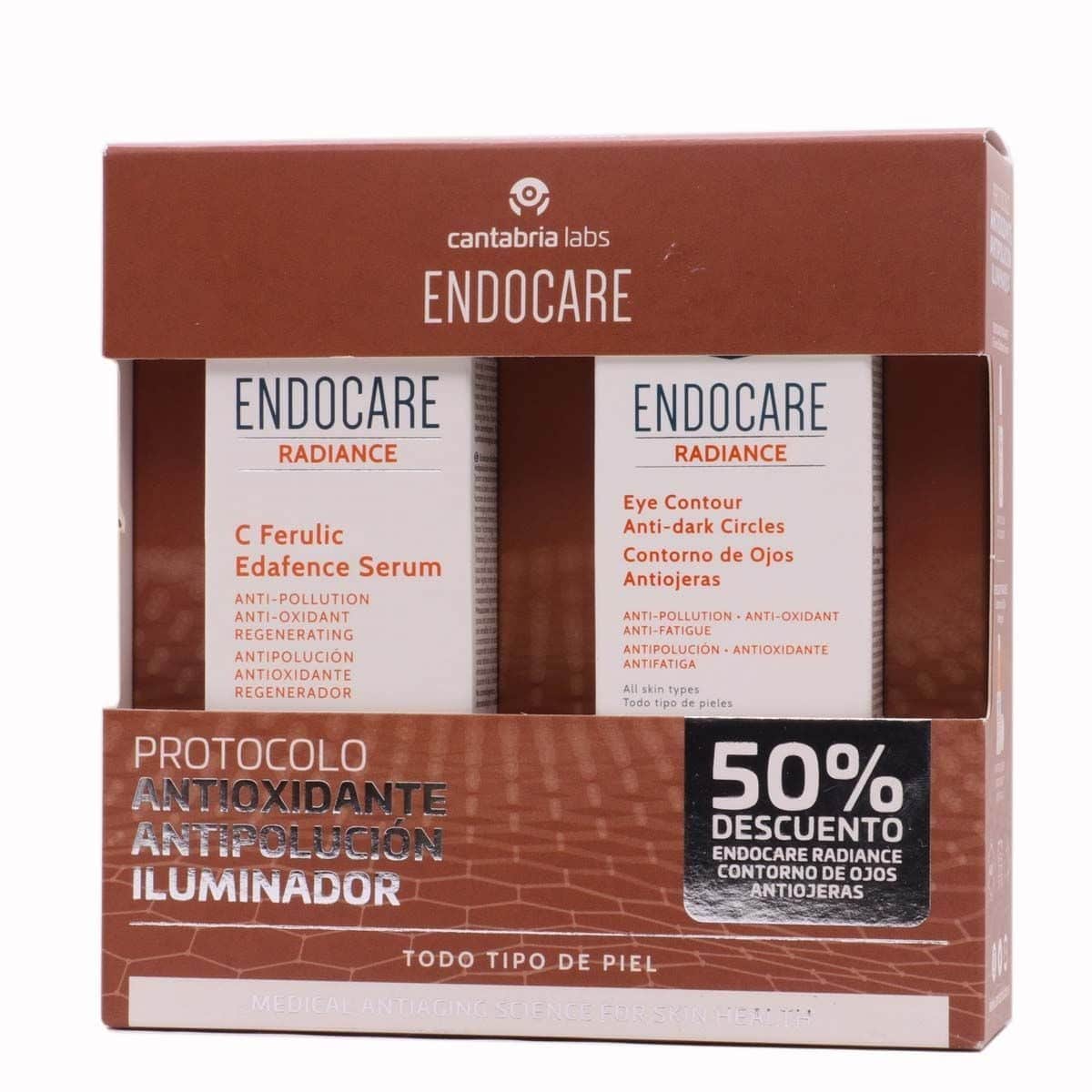 Endocare Pack Protocolo Antioxidante, Antipolución e Innovador