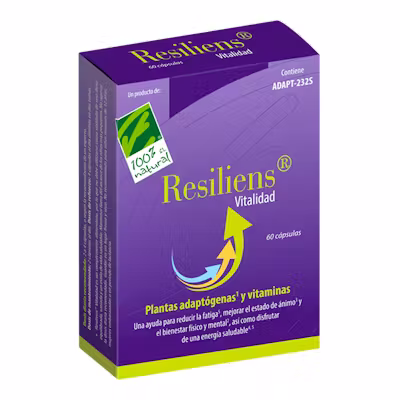 Resiliens Vitalidad 60 Caps - Energía y Bienestar