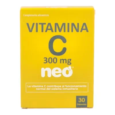Neo Vitamina C 30 Caps - Inmunidad y Antioxidante