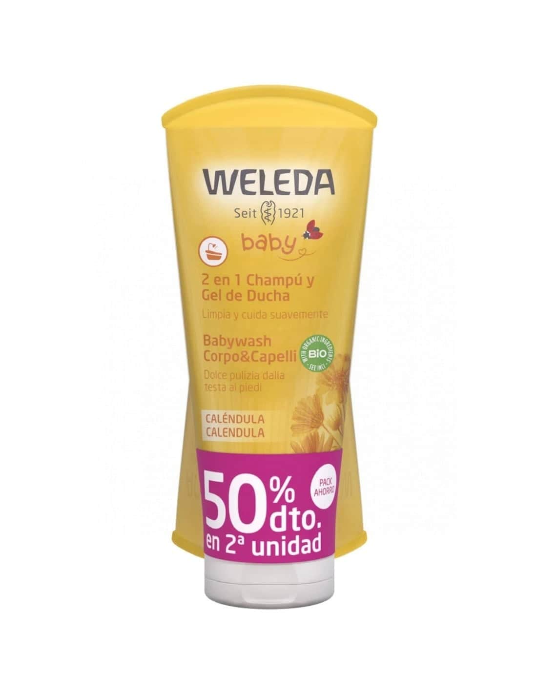 Weleda Gel y Champú 2 en 1 Kids DUplo 2 x 200ml