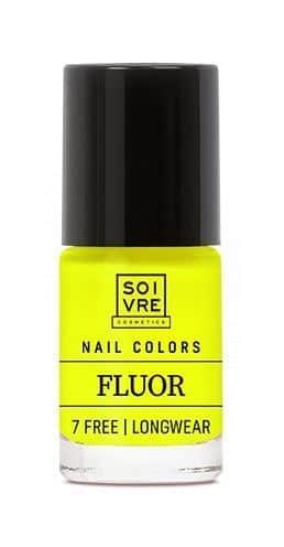 Soivre Nail Esmalte de Uñas Flúor Amarillo 6ml