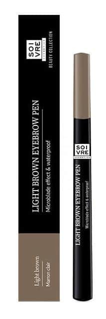 Soivre Lápiz de Cejas Marrón Claro 1,1ml