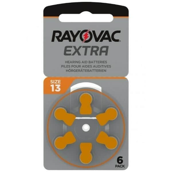 Rayovac Pila Audífono 13 Pack 6uds