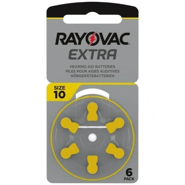 Rayovac Pila Audífono 10 Pack 6uds