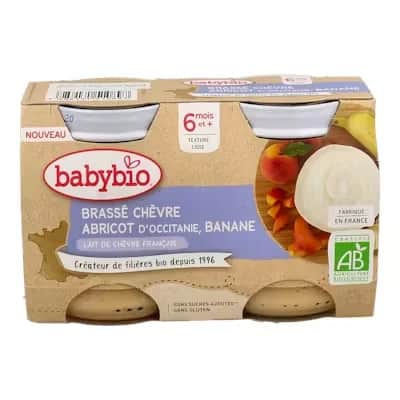 Babybio Yogur Albaricoque Plátano Cabra
