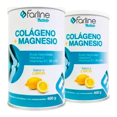 Farline Colágeno Magnesio Limón - Huesos y Piel
