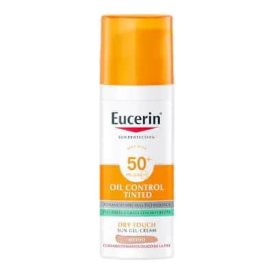 Eucerin Gel Cream Oil Control Spf50+ - Protección solar con color