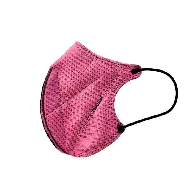 Ergo Natural Mascarilla Adulto Color Rosa 2 uds