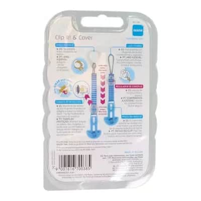 Broche MAM Sujeta Chupete Cubretetina | Rosa