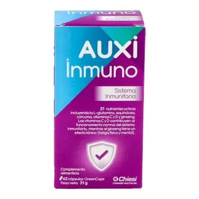 Auxiinmuno 42 Caps - Refuerzo Inmunológico