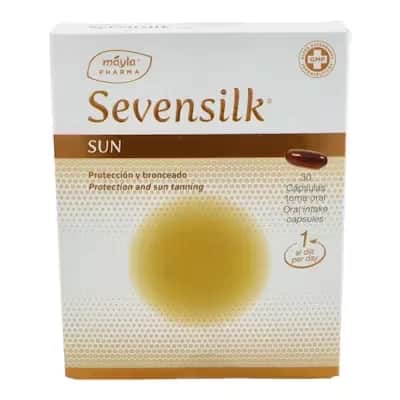Sevensilk Sun 30 Cápsulas - Preparación Solar