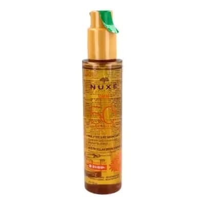 Nuxe Sun Aceite Autobronceador SPF50 - Protección Máxima 150ml