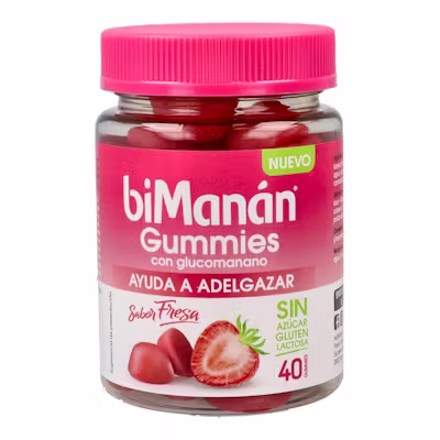 Bimanán Gummies Glucomanano 200g - Pérdida de Peso
