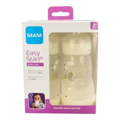Biberón MAM Anti-Colic 260ml | Neutro