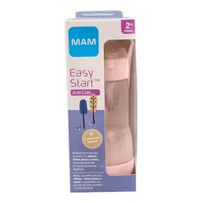Biberón MAM Anti-Colic 260ml Rosa | Previene Cólicos