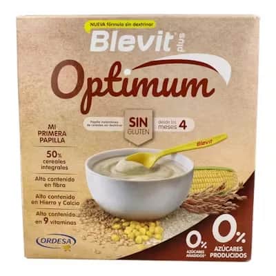 Blevit Plus Optimum Sin Gluten - Papilla infantil