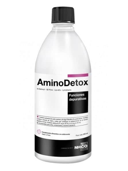 NHCO Aminodetox 1 Frasco Sabor Fresa 500 ml