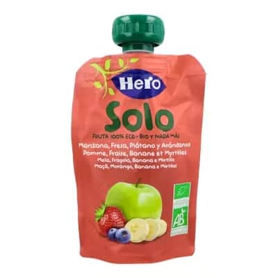 Hero Baby Solo Eco - Frutas Naturales para Bebés
