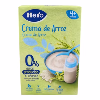 Hero Crema Arroz Sin Gluten 220 G