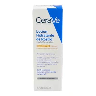 Cerave Loción Rostro SPF 50 52ml - Protección Solar