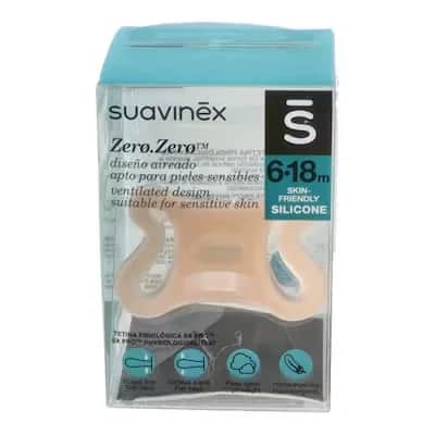 Suavinex Chupete Silicona Zero 6-18M | Etapa de Dentición