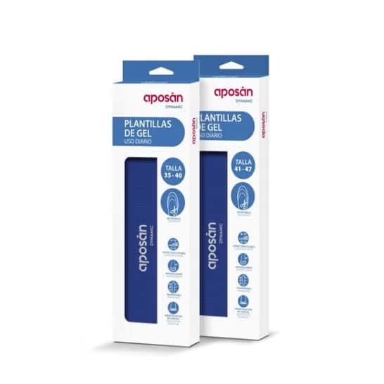 Aposán Plantillas Gel Uso Diario Talla 35-40 1par