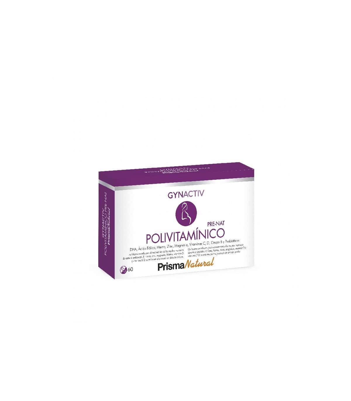 Prisma Natural Polivitaminico Pre-nat Gynactiv 60 Caps