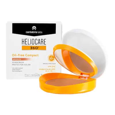 Heliocare 360º SPF 50+ Compacto Bronze | Protección Solar