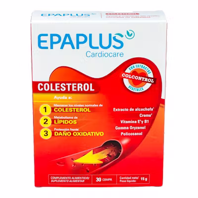 Epaplus Cardio Colesterol 30 Caps - Salud