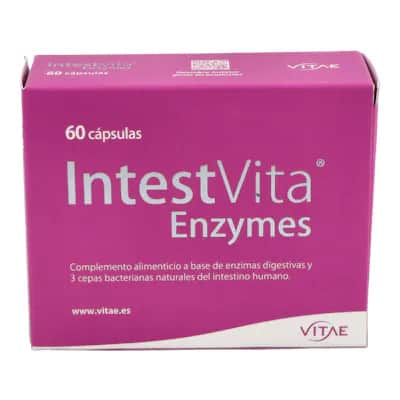 IntestVita Enzymes 60 caps - Salud digestiva