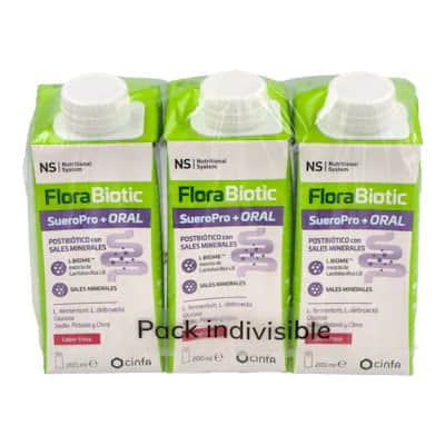 NS Florabiotic Sueropro+ Fresa - Probióticos