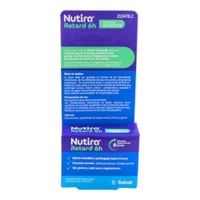 Nutira Retard 6H - Intolerancia Lactosa