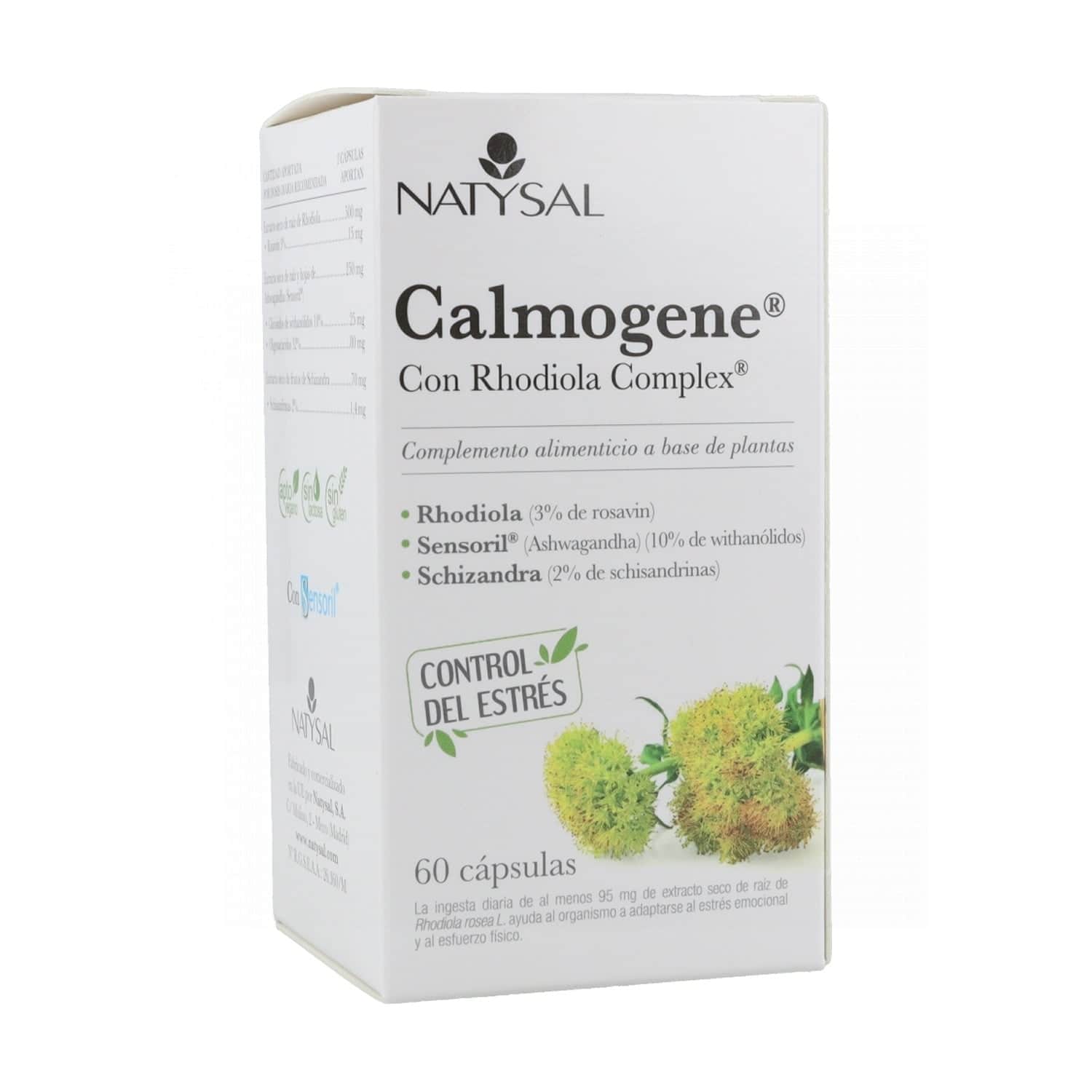 Natysal Calmogene - Complemento Estrés y Relajación