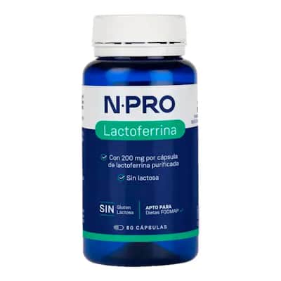 N-Pro Lactoferrina - Suplemento Inmunidad 60 Caps