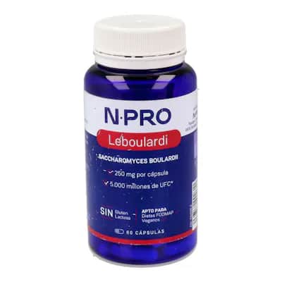 N-Pro Leboulardi 60 Cápsulas - Probiótico Intestinal