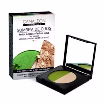 Camaleon Sombra Ojos Verde-Beige - Maquillaje