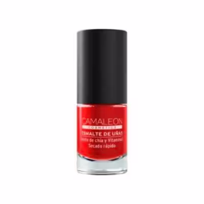 Camaleon Cosmetics Esmalte Rojo | Protección Uñas