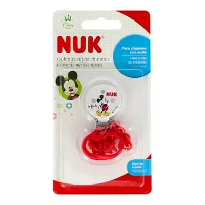 Cadenita NUK Sujeta Chupetes Disney - Seguridad