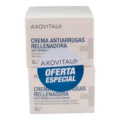 Axovital Duplo Antiarrugas SPF15 - Protección Solar