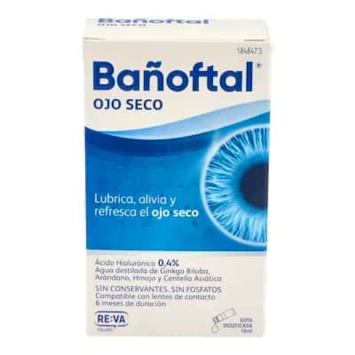 Bañoftal Ojo Seco 0,4% Multidosis 10ml