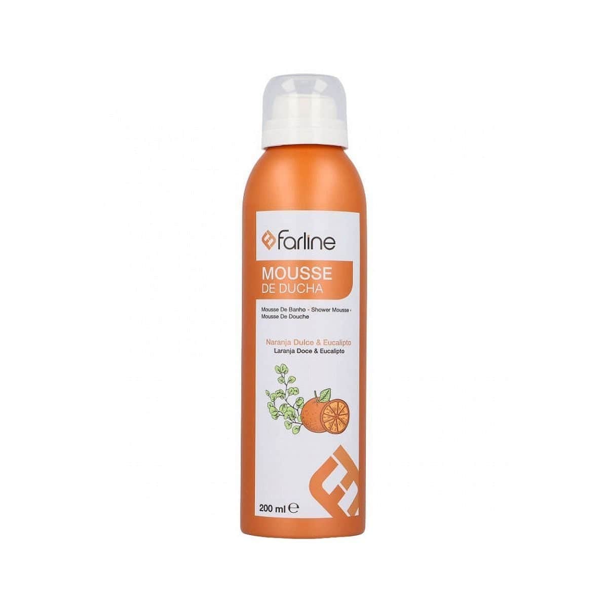 Farline Mousse Ducha Naranja y Eucalipto 200 ml