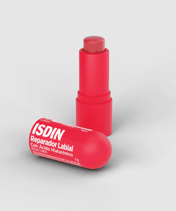 Isdin Reparador Labial Stick Rojo - Hidratación 24h