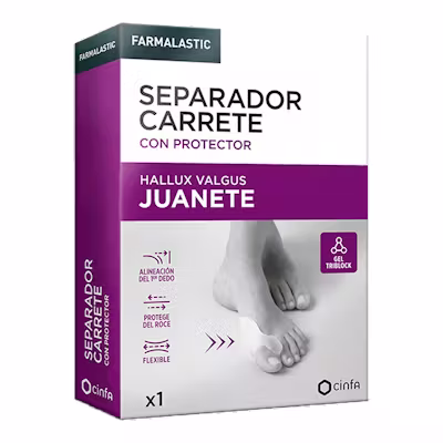 Farmalastic Separador Carrete - Alivio Juanetes