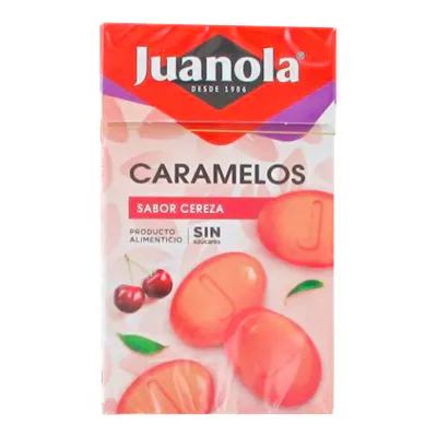 Juanola Caramelos Sabor Cereza 50g