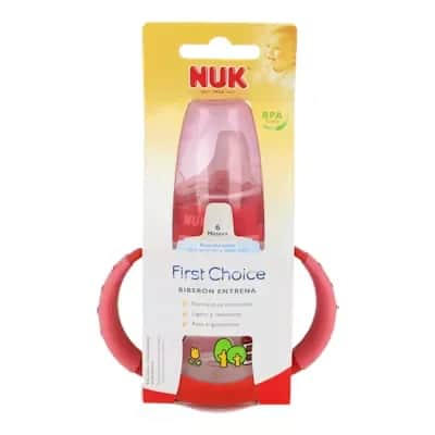 Biberón NUK Hello Kitty - Entrenamiento Bebé