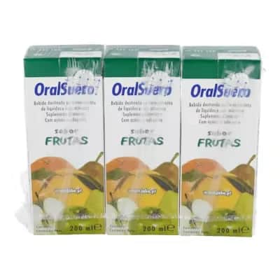 Oralsuero Brik Frutas 3x200ml | Rehidratación