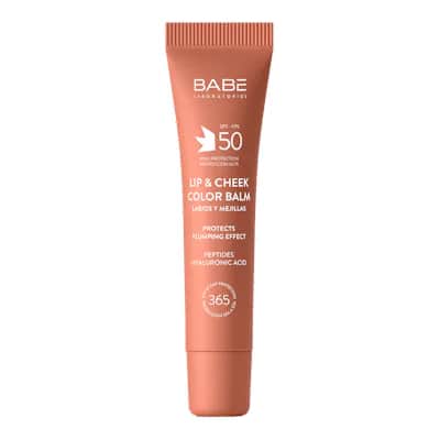 Babé Lip & Cheek SPF50 Color Balm Nude - Labios