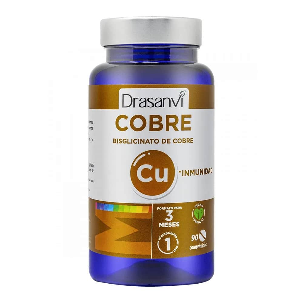 Drasanvi Bisglicinato Cobre 90 comprimidos